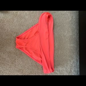 Forever 21 Coral Bikini Bottoms